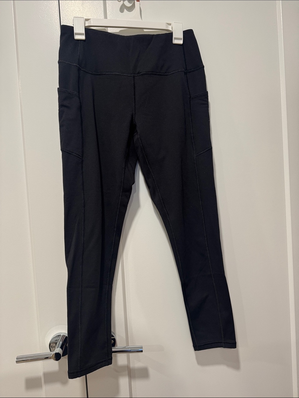 Women's Black High-Waist Performance Leggings